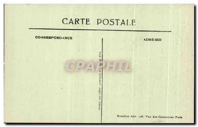 Senlis — Wojna wrześniowa 1914 — Rue de la République i rue du Temple — Znaleziono dwóch osób zasłuchanych w piwnicach — Rewers