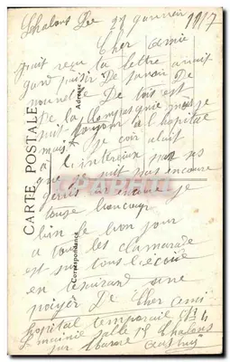 Chalons-sur-Marne — The Cathedral — Ed. J. B. — Back