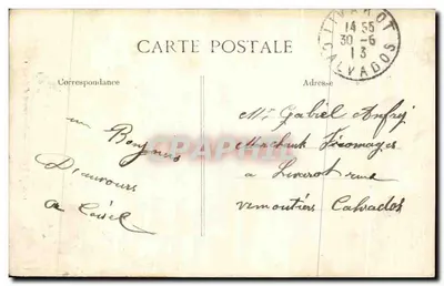 LE MANS — Pomnik Auverours — Wydawca BPD, n° 105 — Rewers