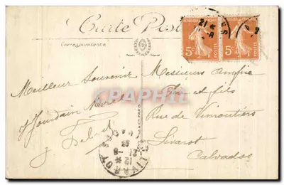Amiens — Katedra (strona północna) — Wydawca LL, nr 101 — Rewers