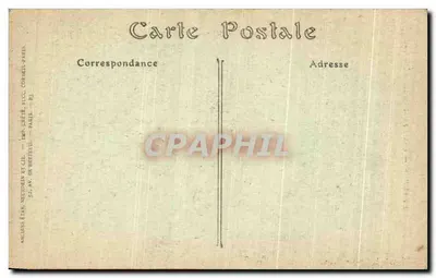 Étampes — Katedra św. Martyna w Étampes — Impr. Corbié, Paryż — Rewers