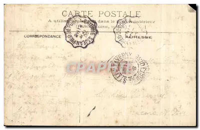 BAYONNE - De Poort van Spanje — A. Villigat, Ed. Tarbes, Cliché Aubert, Fot. — Achterkant