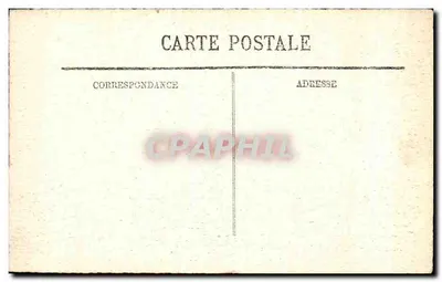 Stary Pierrefonds — Ruiny zamku — Decelle — Compiègne — Rewers
