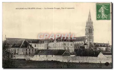 Soligny-la-Trappe (Orne) — A Grande-Trappe, Vista geral — Jules Renault