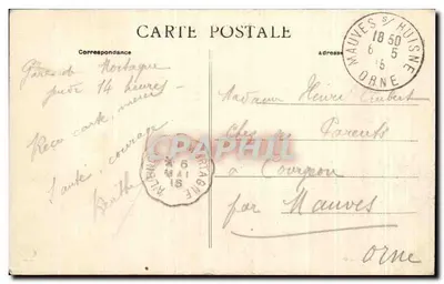 Soligny-la-Trappe (Orne) — A Grande-Trappe, Vista geral — Jules Renault — Verso