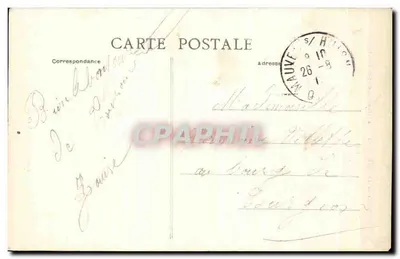 Soligny-la-Trappe (Orne) — A Grande-Trappe — Igreja — Edit. Jules Renoult — Verso