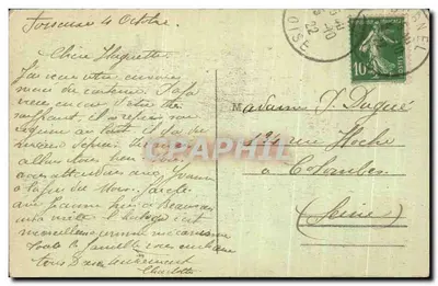 A Relógio Astronômico da Verdade (Segundo Império) — Beauvais — M. G. n°72 — Verso