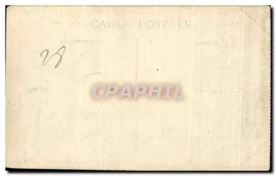 Kasteel van Maintenon (E.-et-L.) — Oostzijde, uitzicht op de grachten — Ch. Foucault, uitgever, Dreux — Achterkant