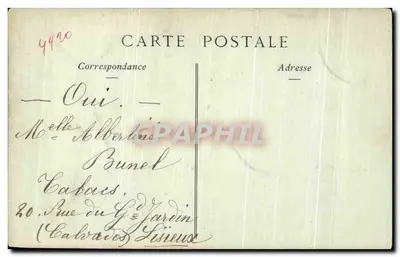 Lisieux — Widok na rzekę Touques z mostu Labbé — ND. Fot. — Rewers