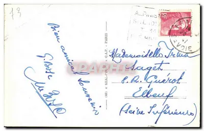Przełęcz Vanoise — Grande Casse i Pointe de la Glière — wydawca C.A.P. n°245 — Rewers