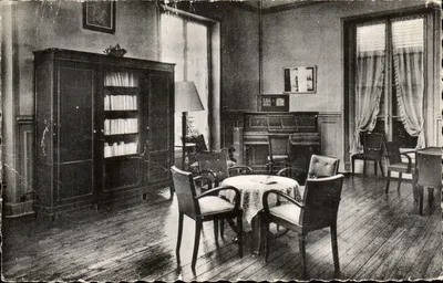 Interior de uma casa — Casa de Kepos de Neuilly-sur-Marne — editor Salen