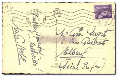 Les Pommiers — Rolleville (S.-Inf.) — BOSC CUIRS — Verso