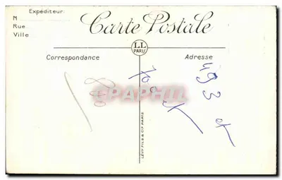Vichy — Galerias Cobertas — LL — Verso