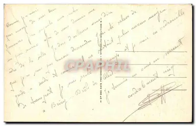 Orléans — A praça do Martroi e a Rue de la République — LL. — Verso