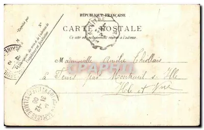 Bazeilles — Estado atual da Câmara das Últimas Balas — Fot. Rossillon, Edit. E. Granin, Sedan — Verso