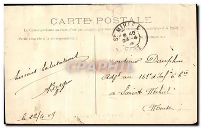 Reims — Grande Allée des Promenades — Editore non identificato, n° 56 — Verso
