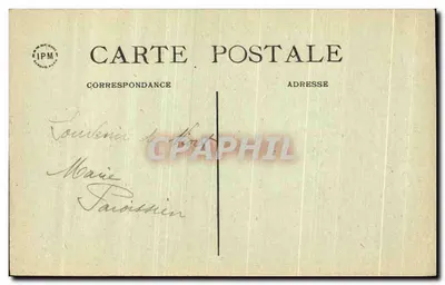 Niort — Portal Katedry Najświętszej Maryi Panny — Wydawca Hallet Boussery — Rewers