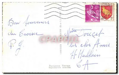 Le Croisic — Loire-Inf. — Combiér Imprimeur — Rewers