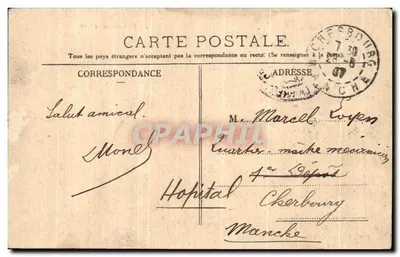 O Pavilhão da Flore — Paris — A. C., 165, rue de Rome — Verso