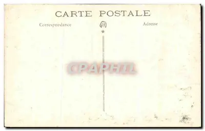 Interior de uma igreja — decorações patrióticas — Carte postale — Verso