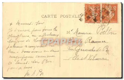 Lourdes — Bazylika — Wydawca Les Pyrénées, n° 154 — Rewers