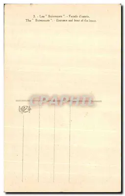 Les Buissonnets — Ingangsfacade — n°3 — Achterkant
