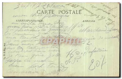 Riom — O Castelo da Água — A Auvergne Pittoresca 1084 — Verso