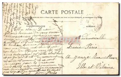 Le Buet visto do Prarion — vista alpina — Th. Grosset, édit. — Verso