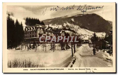 Saint-Pierre-de-Chartreuse — Hotel do Grande Som — LL