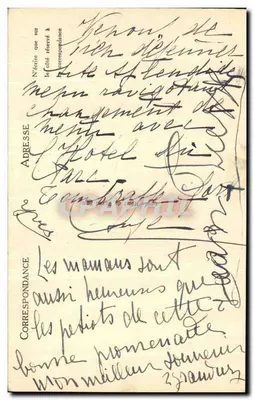 Saint-Pierre-de-Chartreuse — Hotel do Grande Som — LL — Verso