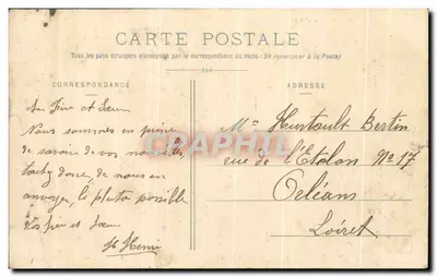 St-GERMAIN-en-LAYE — Le Château — Imprimé par P.+D. PARIS, n°2 — Rewers