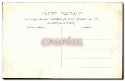 Alrededor de BREST — PLOUGASTEL — El Calvario — G. B. — Reverso