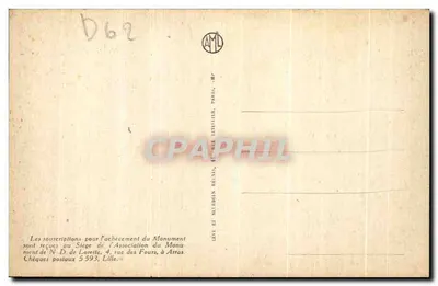 Notre-Dame-de-Lorette — Panorama cmentarza — Widok z góry wieży — Rewers
