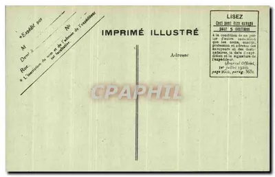 Triomfboog van het Carrousel — Parijs — Uitgever CPD, n° 4044 — Achterkant