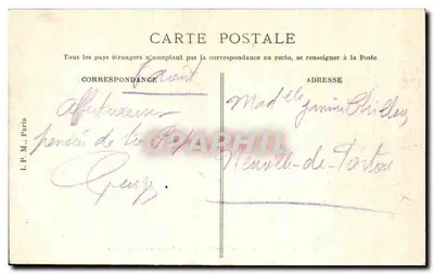 Paris - Jardin des Plantes - Die große Volière — Verlag L.P.M., n° 232 — Rückseite