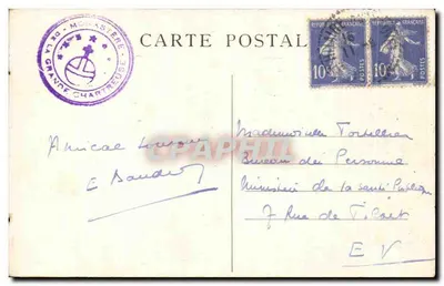 Dauphiné — 61. Convento de la Grande-Chartreuse — El paso de la Ruchère y el Grand Som — Editor C.L.A.V. — Reverso