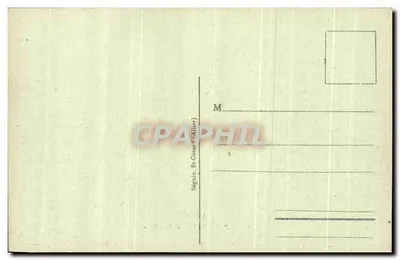 Roches Tuilière e Sanadoire — A Auvergne Pitoresca — Editor Ideal, n° 3142 — Verso