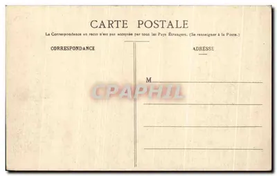 Montluçon - El Castillo - Las Casernas — Cornuot et Michel, Montluçon — Reverso
