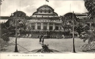 Vichy — A fachada do Casino — LL