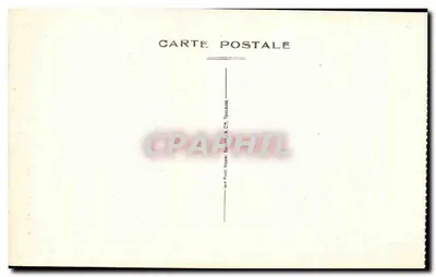 Beeld van Onze Lieve Vrouw de Liessé — uitgever: Phot. Henri Bacha & Cie, Toulouse — Achterkant