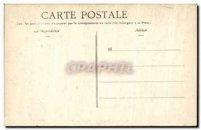 Katedra w Reims w ogniu — Rysunek Fraiponta zgodnie z Annalami — Wydawca 'GEO' n°175-1915 — Rewers