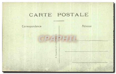 Chaudun — L'Église et le Cimetière — détruits — Verso