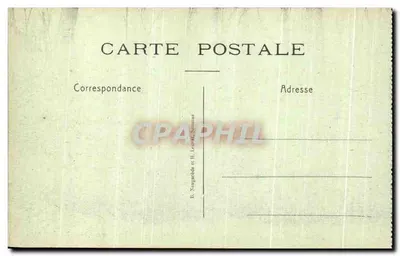 LONGPONT — A Luta na Floresta — E. Nougardode e H. Lestant, Soissons — Verso