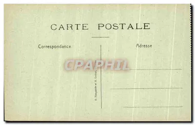 Longpont — Ruínas da Abadia — B. Noupartèle e H. Lecitré, série não numerada — Verso