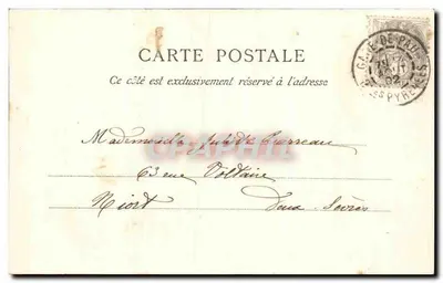 Castelo de Pau — O berço de Henrique IV — Editor G. T. n°14 — Verso
