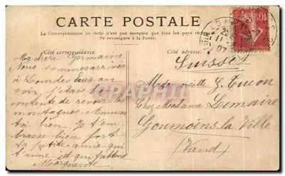 Lourdes — Algemene uitzicht. Het gave. — Uitgever niet geïdentificeerd — Achterkant