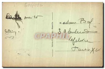 Granville — O Cabo Lihou — Edição B. Leroy — Verso