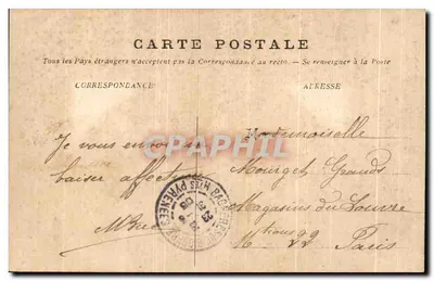 The Pyrenees — The Cirque de Gavarnie — Publisher: ? (not visible) — Back