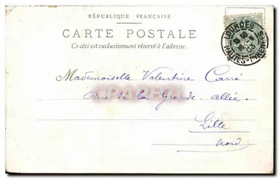 Lourdes — Narodowy Pielgrzymek. Procesja T.S. Sakramentu — D. T. Wydawca, Lourdes — Rewers