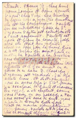 CPA Reliquaire en or de Pepin Revers Tresoride Conques — Verso